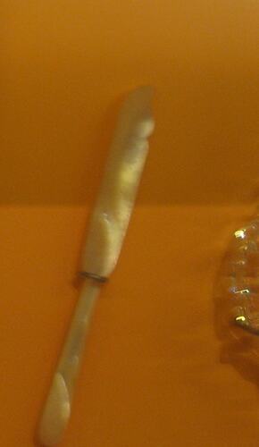Knife - Butter knife, Mother of pearl