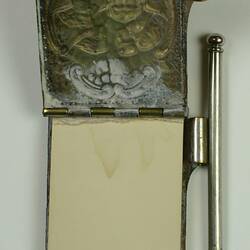 Notepad Holder - Souvenir, Women's Work Exhibition, 1907