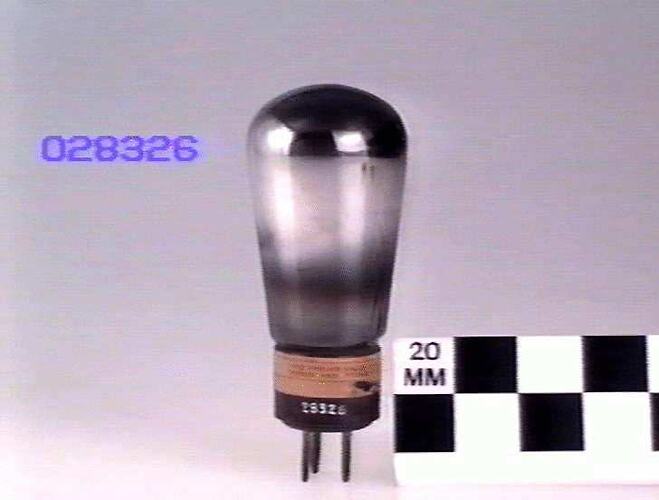 Electronic Valve - Philips, Double diode, Type 506, 1927