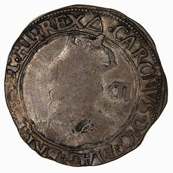 Coin - 1 Shilling, Charles I, Great Britain, 1639-1640 (Obverse)