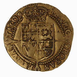 Coin - Half-Laurel, James I, Great Britain, 1624 (Reverse)