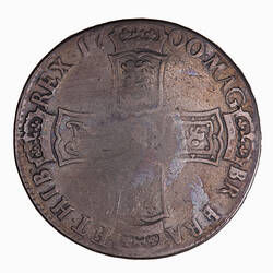 Coin - Crown 5 Shillings, William III, Great Britain, 1700 (Reverse)