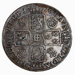 Coin - Crown 5 Shillings, George I, Great Britain, 1716 (Reverse)