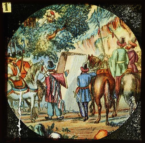 Lantern Slide - Children's Story, Number One, 1900-1920