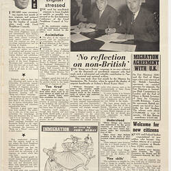 Newsletter - The Good Neighbour, Department of Immigration, No 40, May 1957