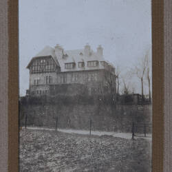 Photograph - 'Chateau', Solre St. Gery, Belgium, Sergeant Major G.P. Mulcahy, World War I, 1918