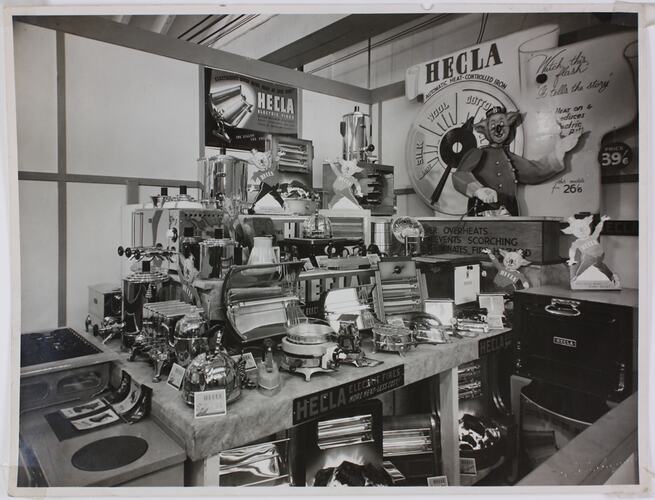 Photograph - Hecla Electrics Pty Ltd, Display of Kitchen Appliances, circa 1938