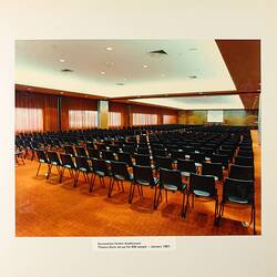 Photograph - Convention Centre Auditorium, Royal Exhibition Building, Melbourne, 1981