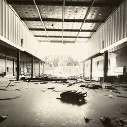Photograph - Demolition of North End of Royale Ballroom, Exhibition Building, Melbourne, 1979