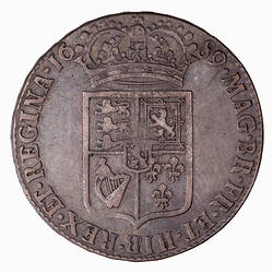 Coin - Halfcrown, William & Mary, Great Britain, 1689