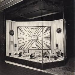 Photograph - Kodak Australasia Ltd, Shop Front Display, Hobbies, Queen Street, Brisbane, circa 1915 - 1920