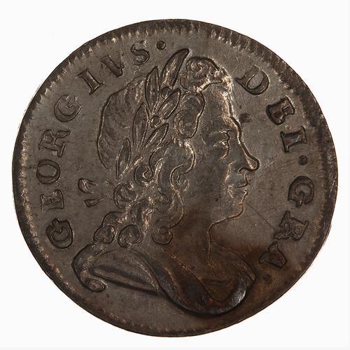 Coin - Twopence, George I, England, Great Britain, 1723