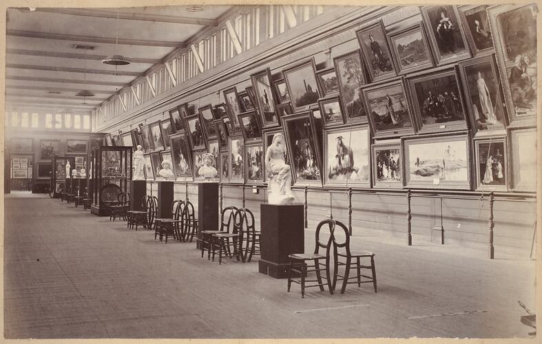 Fine Art Gallery, Great Hall, Exhibition Building, 1880-1881
