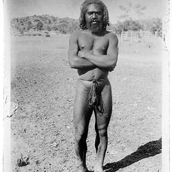 Glass plate. Arrernte. Alice Springs, Central Australia, Northern Territory, Australia. 1894