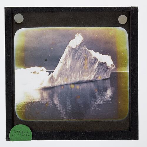 Lantern Slide - An Iceberg, BANZARE Voyage 2, Antarctica, 1930-1931