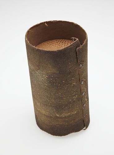 Sanding Block - Sophus Bruhn, Handmade, Wood & Sandpaper, circa 1970-1990