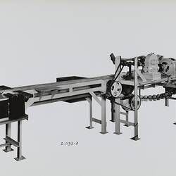 Photograph - Schumacher Mill Furnishing Works, Machine, Port Melbourne, Victoria, circa 1940s
