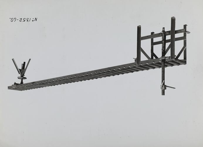 Photograph - Schumacher Mill Furnishing Works, 'Gravity Conveyor Fitted with an Attachment', Port Melbourne, Victoria, circa 1930s