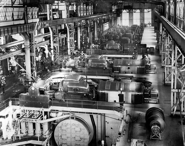 [Inside the Yallourn Power Station, 1926.] (actually post 1938)