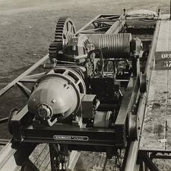 Photograph - Schumacher Mill Furnishing Works, 60 Foot Span, 4 Ton Travelling Crane, Port Melbourne, Victoria, 1938