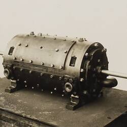 Photograph - Crankless Engines (Australia) Pty Ltd, 8-Cylinder Compound Steam Engine, Fitzroy, Victoria, 1921