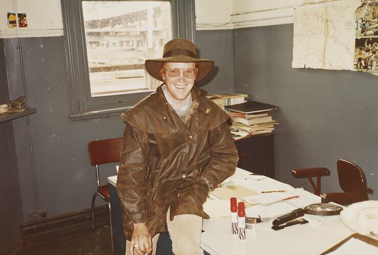 Agents' Office, Newmarket Saleyards, Aug 1985