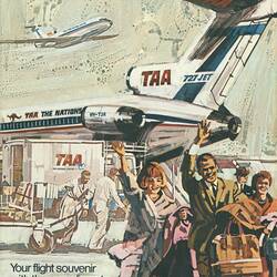 Information Brochure - Trans-Australia Airlines, Route Maps & Flight Information, 1966