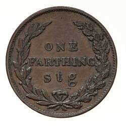 Token - Farthing, Hannay & Coltart, St John's, Antigua, 1836