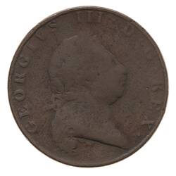 Coin - 1 Penny, Bermuda, 1793