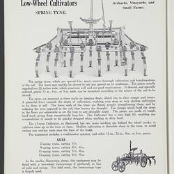 Product Catalogue - H.V. McKay Pty Ltd, 'Sunshine in the Orchard', Sunshine, Victoria, circa 1927