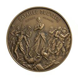 Medal - Battle of Yser, by Henri Allouard, France, 1914