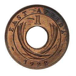 Coin - 1 Cent, British East Africa, 1922