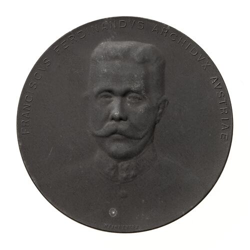 Medal - Assassination of the Archduke, 28 June 1914, Austria, 1914