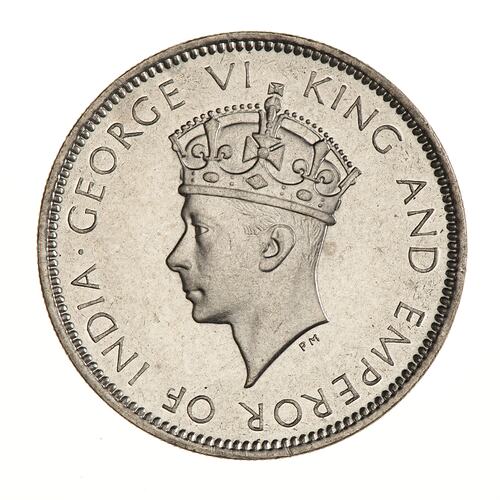 Proof Coin - 10 Cents, Hong Kong, 1937