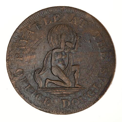 Token - 1 Penny, Isle of Man, 1811
