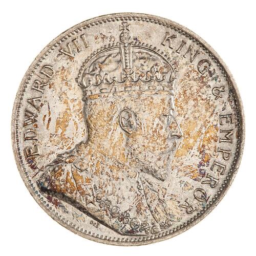 Coin - 50 Cents, Hong Kong, 1904