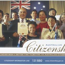 Poster - Information Pack, Australian Citizenship, Department of Citizenship & Multicultural Affairs, 2003