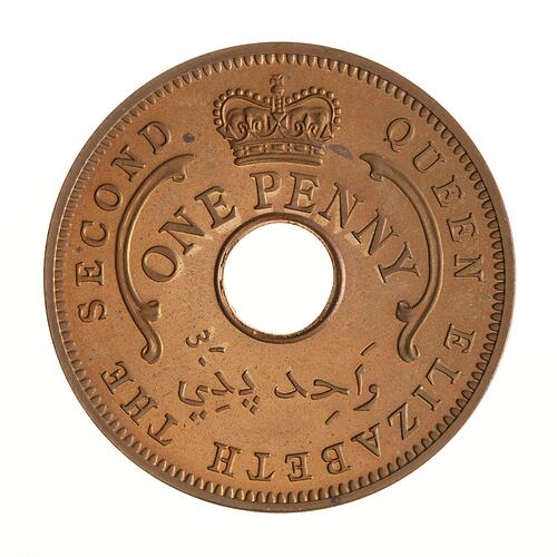 Proof Coin - 1 Penny, Nigeria, 1959