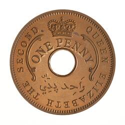 Proof Coin - 1 Penny, Nigeria, 1959