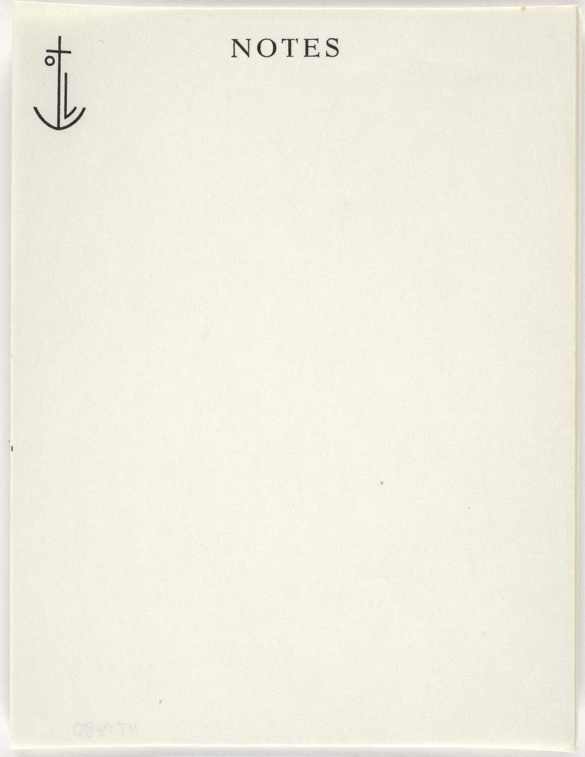 Notepaper - Orient Line, circa 1960s