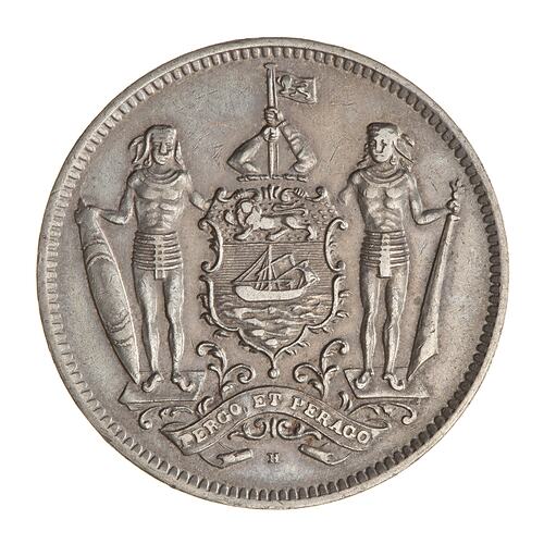 Coin - 5 Cents, North Borneo, 1928