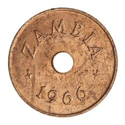 Coin 1 Penny Zambia 1966   541011 Thumbnail 