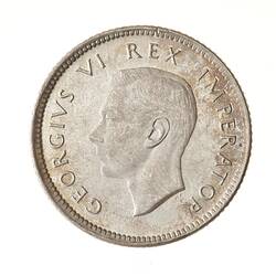 Coin - 6 Pence, South Africa, 1938