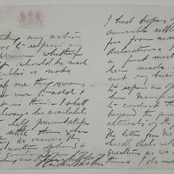 Letter - Prime Minister Andrew Fisher, to H. V. McKay, 26 Feb 1911