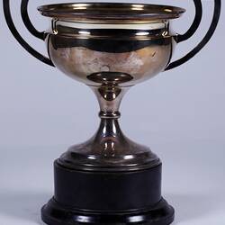 Cup Trophy. Mr Hubert Opperman. Leggett Cup (second place), 1936.