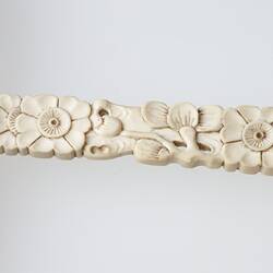 Fan - Silk & Ivory, China, Late Qing Dynasty, circa 1880