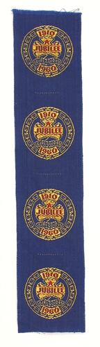 Ribbon - Girl Guides' Association of Australia, Jubilee, Hathaway Family, 1910-1960