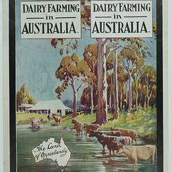 Pamphlet - 'Dairy Farming in Australia', Commonwealth Immigration Office, Melbourne, 1924