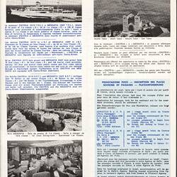 Book - MS Messapia & MS Enotria, Adriatica Venezia, 1964