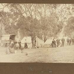 'The Camp', Riddells Creek, January 1911